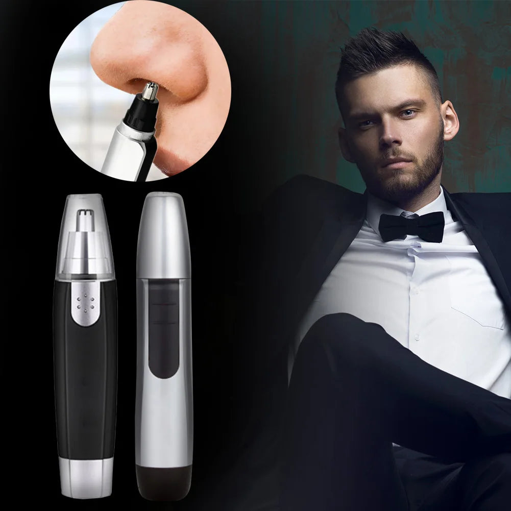 Electric Travel Shaving Trimmer For Face, Beard, and/or Nose Care.