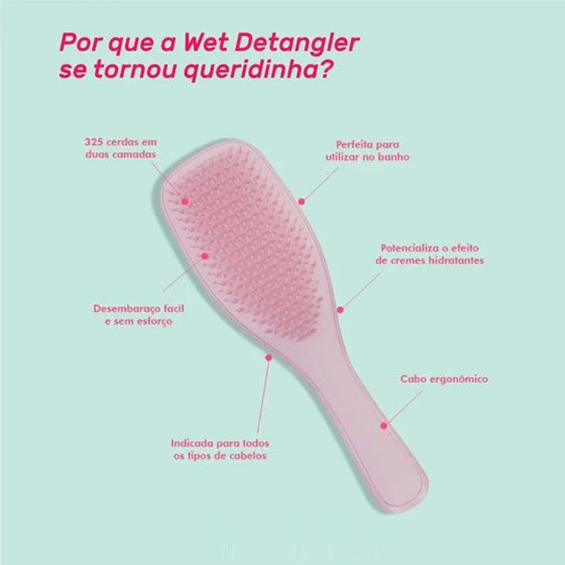 Scalp Deep Massager Comb infused with Aloe Vera.